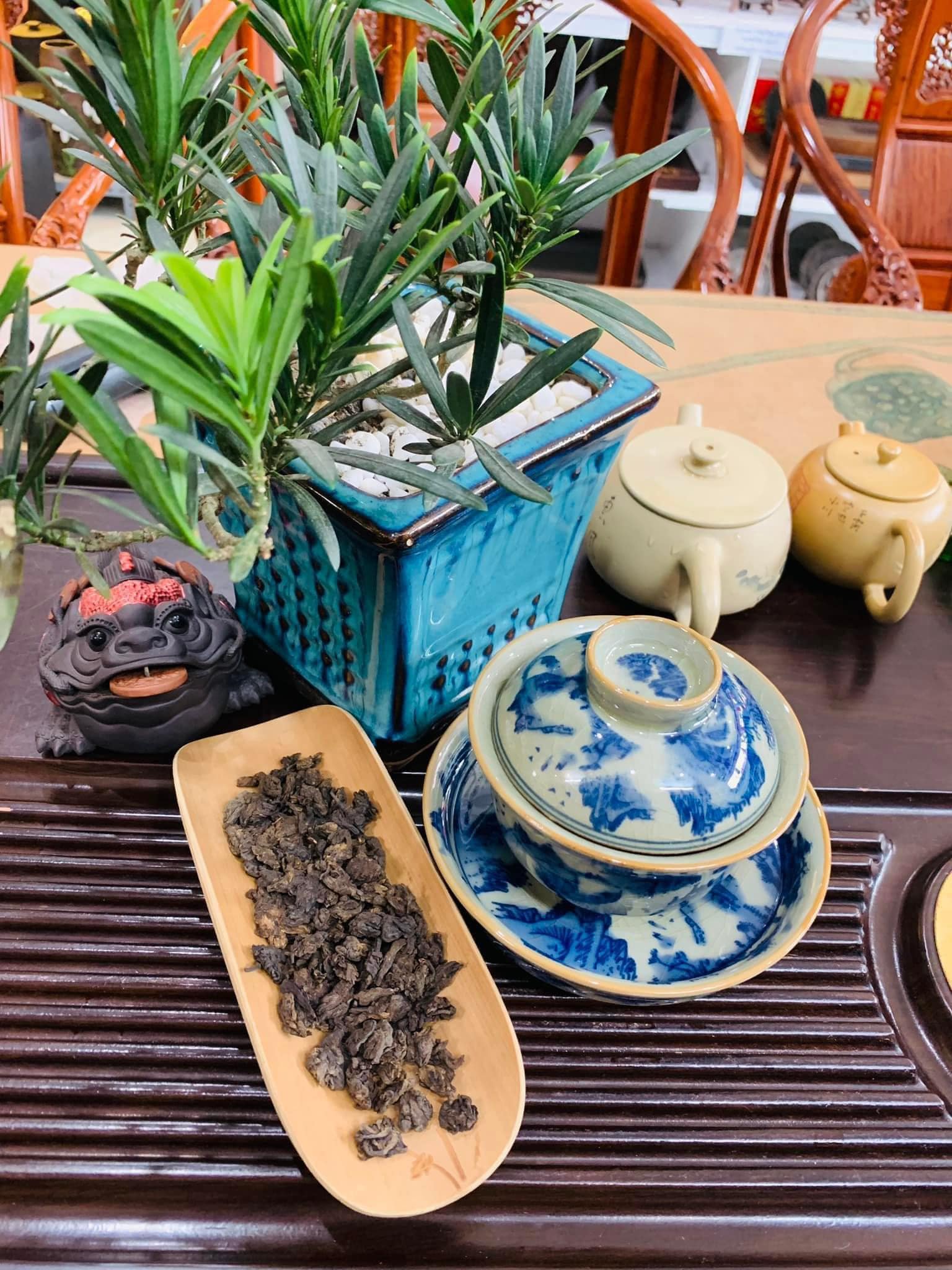 Phổ Nhĩ Chín Lão Đầu Trà 100g